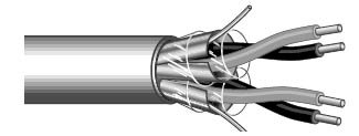 West Penn DA2402GY1000 1000' AES/EBU 24AWG 4-Conductor Stranded Shielded Digital Audio Cable