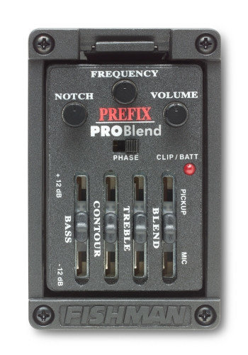 Fishman PRO-MAN-P51 Prefix Pro Blend Narrow Format Acoustic Guitar Preamp System