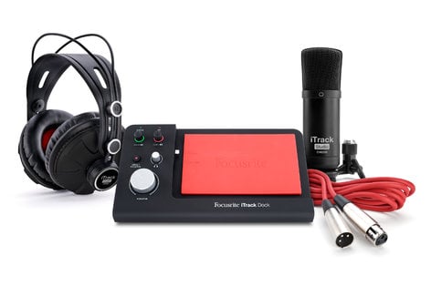 Focusrite iTrack Dock Studio Pack iTrack Dock Recording Bundle ITRACK-DK-STUDIO-PK