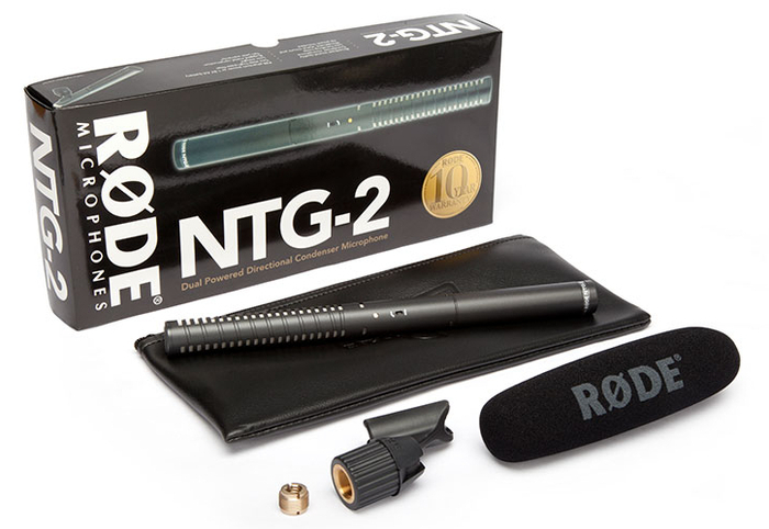 Rode NTG2 Multi-Powered Shotgun Microphone