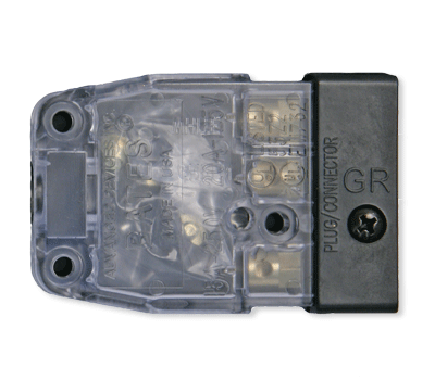 Lex Products Corp 20F-X PowerFLEX Female Stage Pin Connector with Clear Terminal Cover 20F-X