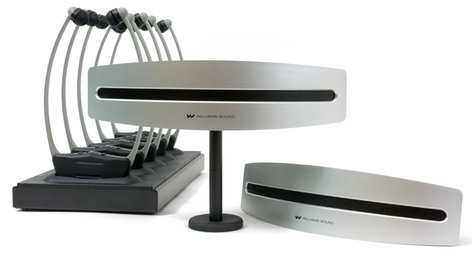 Williams Sound WIR SYS 7518 Infrared Assisted Listening System with (5) Stethoset Receivers WIR-SYS-7518-PRO