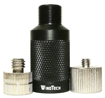 WindTech PPA-02 Extension Pole Adapter With Acme 3/4"-5 Female To Either 3/8"-16 Or 1/4"-20 Male Adapters