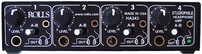 Rolls HA243 4-Channel Headphone Amplifier HA243