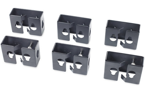 American Power Conversion AR7710 Cable Containment Brackets With PDU Mounting Capability For NetShelter Enclosures