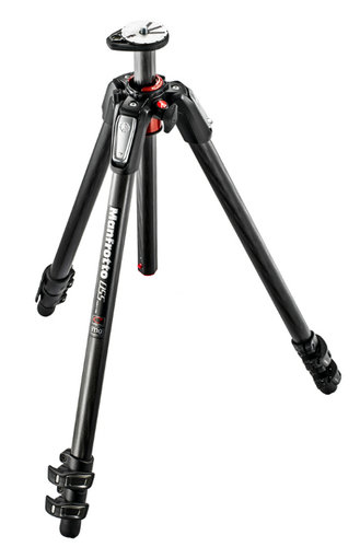 Manfrotto MT055CXPRO3 055 Carbon Fiber 3-section Tripod with Horizontal Column MT055CXPRO3