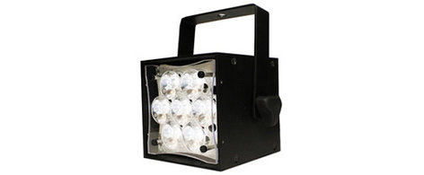 Rosco Laboratories Braq Cube WNC LED Spot/Profile White Light in Black with Power Cord BRAQ-CUBE-WNC-BLACK