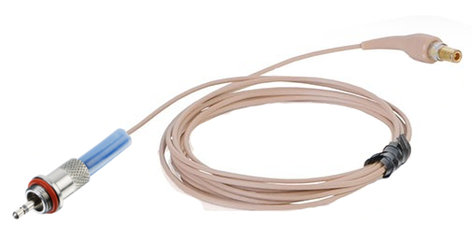 Countryman H6CABLET-LW Replacement Cable for H6 Headset Microphone with Waterproof 2.5mm Connector in Tan H6CABLET-LW