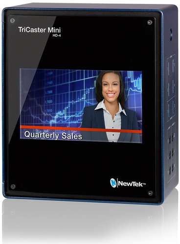 NewTek TriCaster Mini HD-4i Portable Studio Production System with Screen TCMINI
