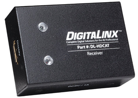 Intelix DL-HDCAT-R DigitaLinx Twin Category Cable HDMI 1.4 Receiver With Power Supply