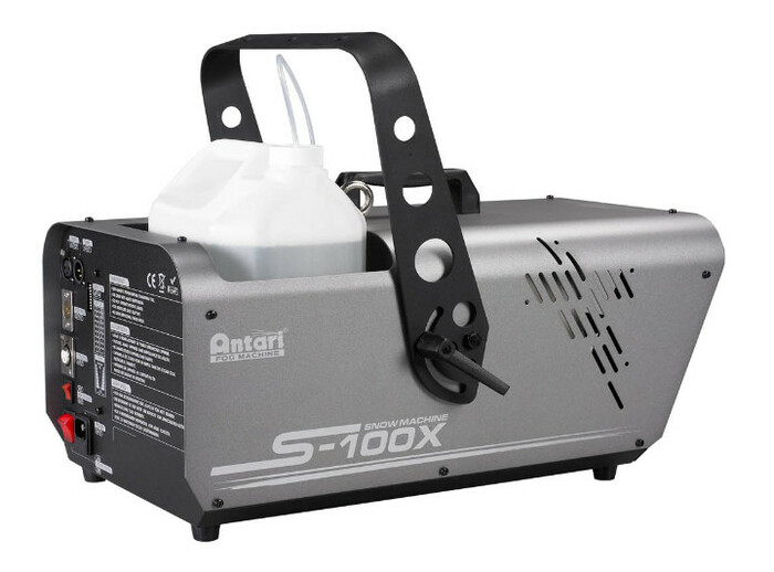 Antari S-100X Snow Machine With DMX Control, 180 Ml/min Output Volume
