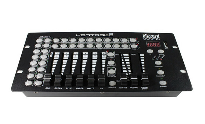 Blizzard Lighting Kontrol 6 12-Channel 6 Fader DMX Controller KONTROL6