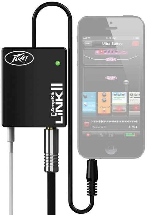 Peavey AmpKit Link II Electric Guitar To Mobile Device Interface