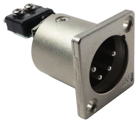 JVC QNZ0428-001 Female XLR Connector for GYDV500U QNZ0428-001