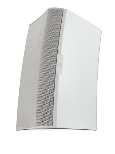 QSC AD-S10T AcousticDesign Surface Mount 10" 2-Way Speaker for 70/100V Distributed Audio Lines with M10 Install Points, in White AD-S10T-WHT
