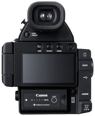 Canon EOS C100 Mark II Digital HD Camera With Super 35mm 8.3MP CMOS Sensor, Body Only