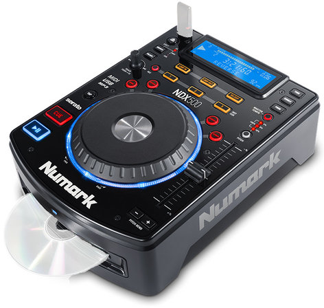 Numark NDX500 USB/CD Tabletop Media Player / Software Controller with Jog Wheel NDX500
