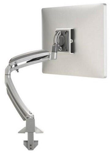 Chief Manufacturing K1D120S Single Monitor Kontour K1D Dynamic Desk Clamp Mount in Silver K1D120S