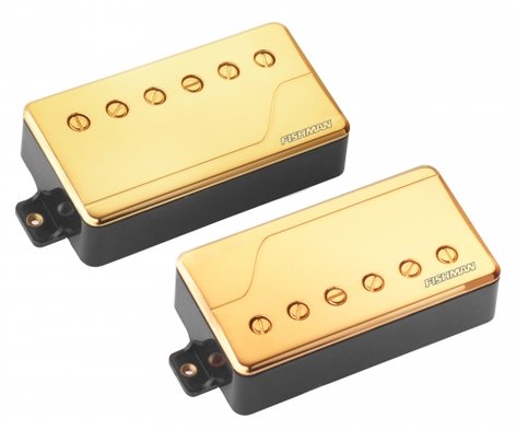 Fishman PRF-CHB-SG2 Fluence Classic Humbucker Pickup Set in Gold PRF-CHB-SG2