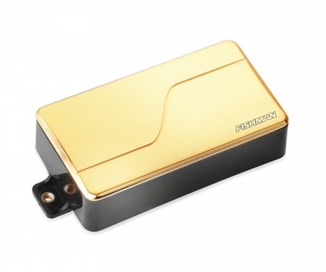 Fishman PRF-MHB-CG1 Fluence Modern Humbucker Ceramic Electric Guitar Pickup in Gold PRF-MHB-CG1
