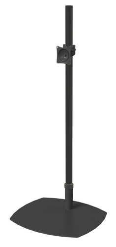Premier Mounts PSP-60B Low-Profile Single-Pole Floor Stand with 60" Black Pole PSP-60B