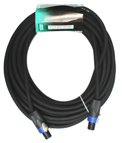 Caldwell Bennett Inc SNN122-50 50' 12AWG 2 Pole Wired Neutrik Speakon Cable SNN122-50