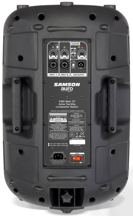 Samson Auro X12D Auro 12" Active 2-Way Speaker 1000W With DSP