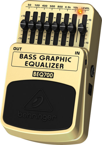 Behringer BEQ700 Bass Graphic EQ Pedal BEQ700