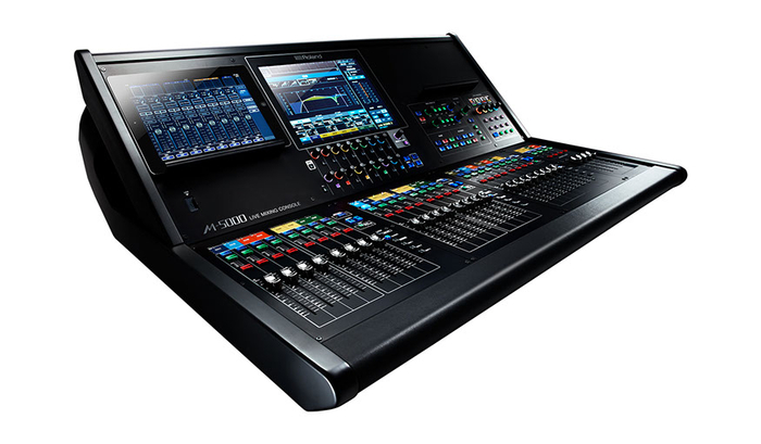 Roland Professional A/V M-5000 Digital Mixer Digital Mixing Console, Up To 128-Channels