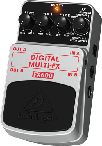 Behringer Digital Multi-FX FX600 Digital Stereo Multi-Effects Pedal FX600