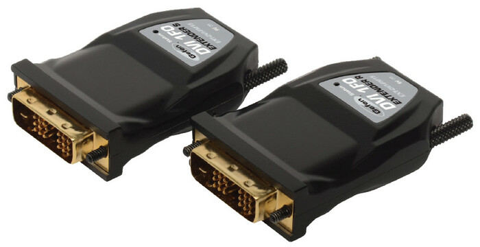 Gefen Inc EXT-DVI-FM15 Compact DVI Fiber Optic Extender Dongle Modules with Virtual EDID EXT-DVI-FM15
