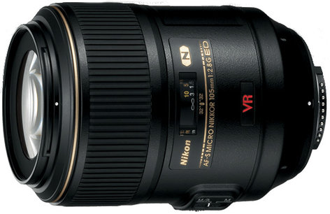 Nikon 2160 AF-S VR Micro NIKKOR 105mm f/2.8G IF-ED Macro Lens 2160-NIKON