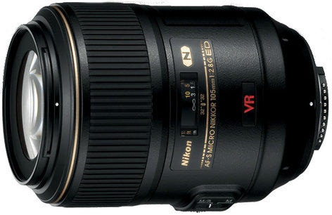 Nikon AF-S NIKKOR 105mm f/2.8G IF-ED VR Macro Lens