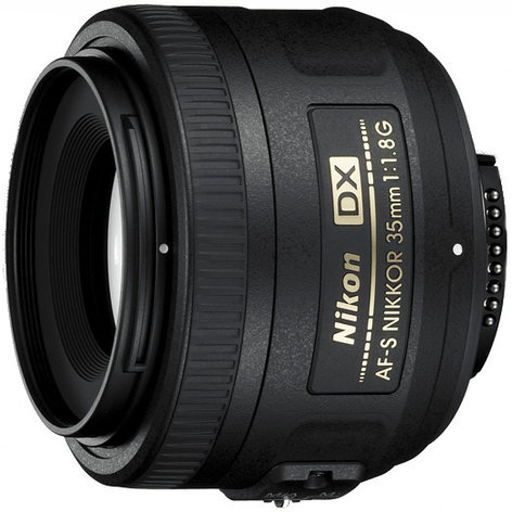 Nikon 2183 AF-S DX NIKKOR 35mm f/1.8G Prime Lens 2183