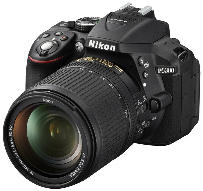 Nikon D5300 DSLR Camera Kit 24.2MP, With AF-S DX NIKKOR 18-140mm F/3.5-5.6G ED VR Lens