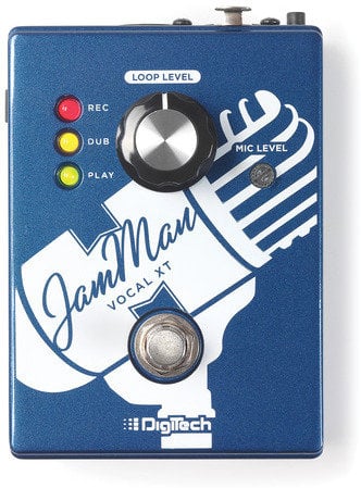 DigiTech JAMMAN-VOCAL-XT JamMan Vocal XT Vocal Looping Effects Pedal With Power Supply