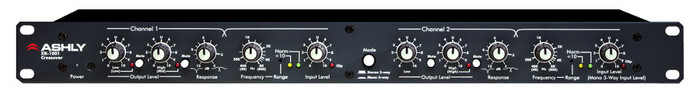 Ashly XR-1001 Stereo 2-way and Mono 3-way Electronic Crossover XR1001