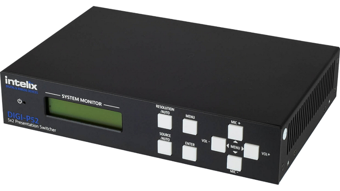 Intelix DIGI-P52 5 Input x 2 Output Presentation Switcher DIGI-P52