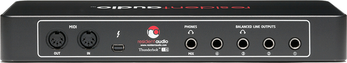 Resident Audio T4 4-Channel Bus Powered Thunderbolt Interface