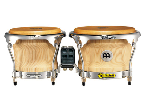 Meinl Percussion CS400AWA-M 7" & 8.5" American White Ash Bongos CS400AWA-M