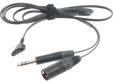 Sennheiser 505782 Cable-II-X3K1 Headset Cable With 1/4" And XLR Connectors For HMD 26-II Headset