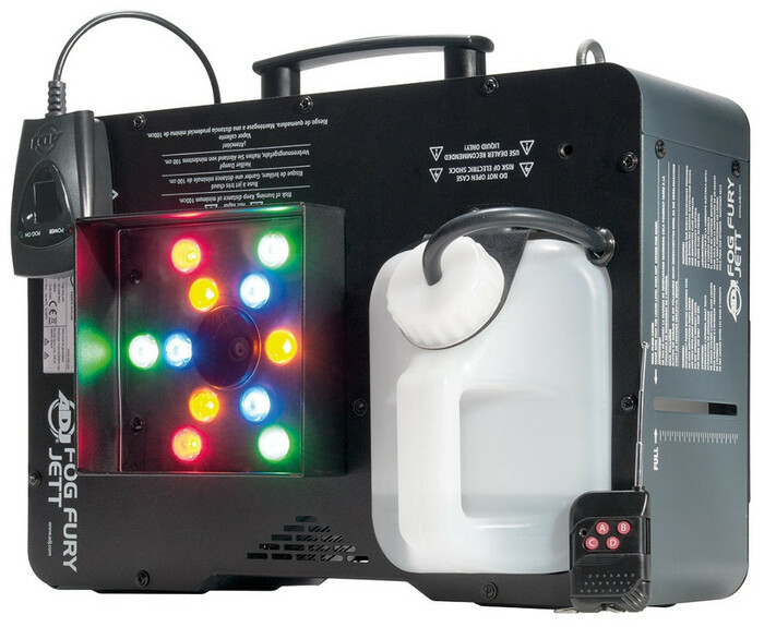 ADJ Fog Fury Jett 700W 12x3 RGBA Fog Machine FOG-FURY-JETT
