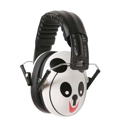 Califone International HS-PA Hush Buddy Hearing Protection for Kids with Panda Bear Motif HS-PA