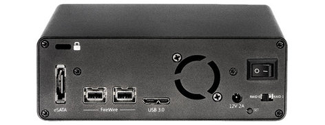 Glyph SRM4000B IDmini 4TB USB 3.0/FireWire/eSATA RAID External Hard Drive