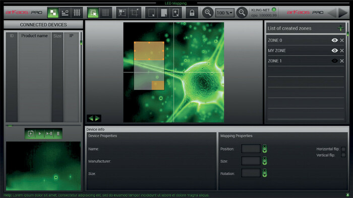 ADJ LED Master Designer Control Software For KlingNet Products