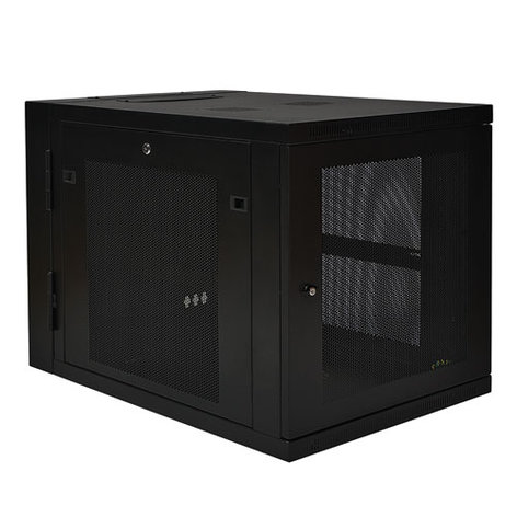 Tripp Lite SRW12US33 12RU SmartRack Series Extended Depth Wall-Mount Rack Enclosure Cabinet SRW12US33