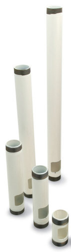Premier Mounts PWH-24W 24" White Pre-Cut NPT Projector Mount Adapter with Cable Outlet PWH-24W