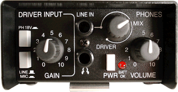 Whirlwind MD-1 Portable Mic/Line Driver, Headphone Monitor MD-1-WHIRLWIND
