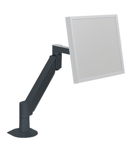 Argosy Consoles Monitor Arm-S3-B Articulating Monitor Arm for 8 to 27 lbs. Monitors in Black MONITOR-ARM-S3-B