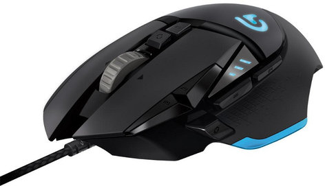 Logitech G502 Gaming Mouse with Proteus Core G502
